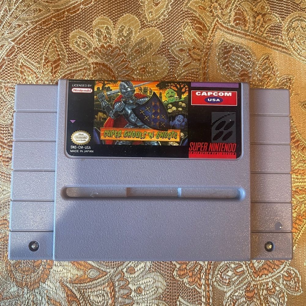 Super Ghouls n Ghosts SuperNintendo Game - Picture 7 of 7